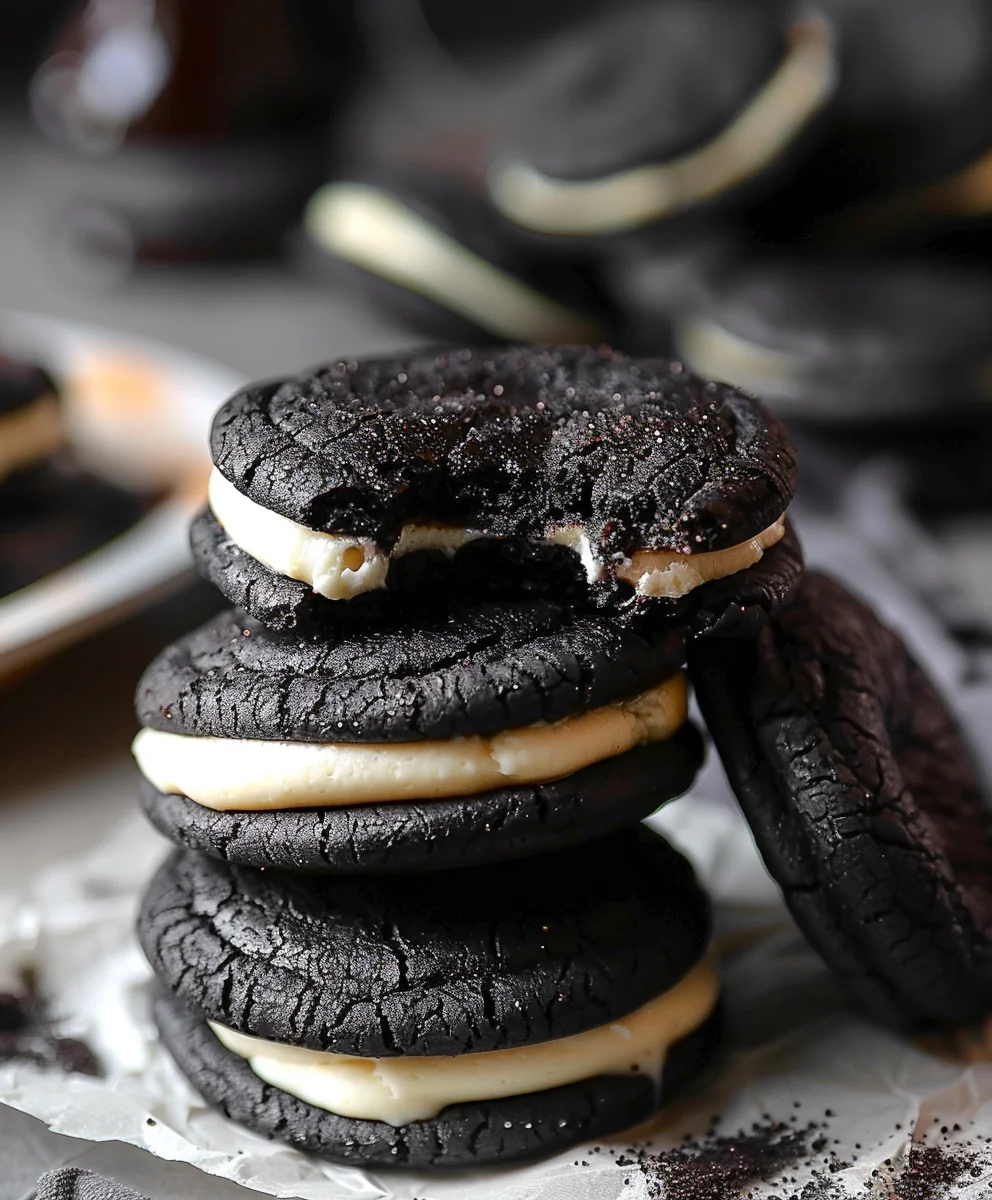 Black Velvet Cheesecake Cookies: Rich & Decadent Treat