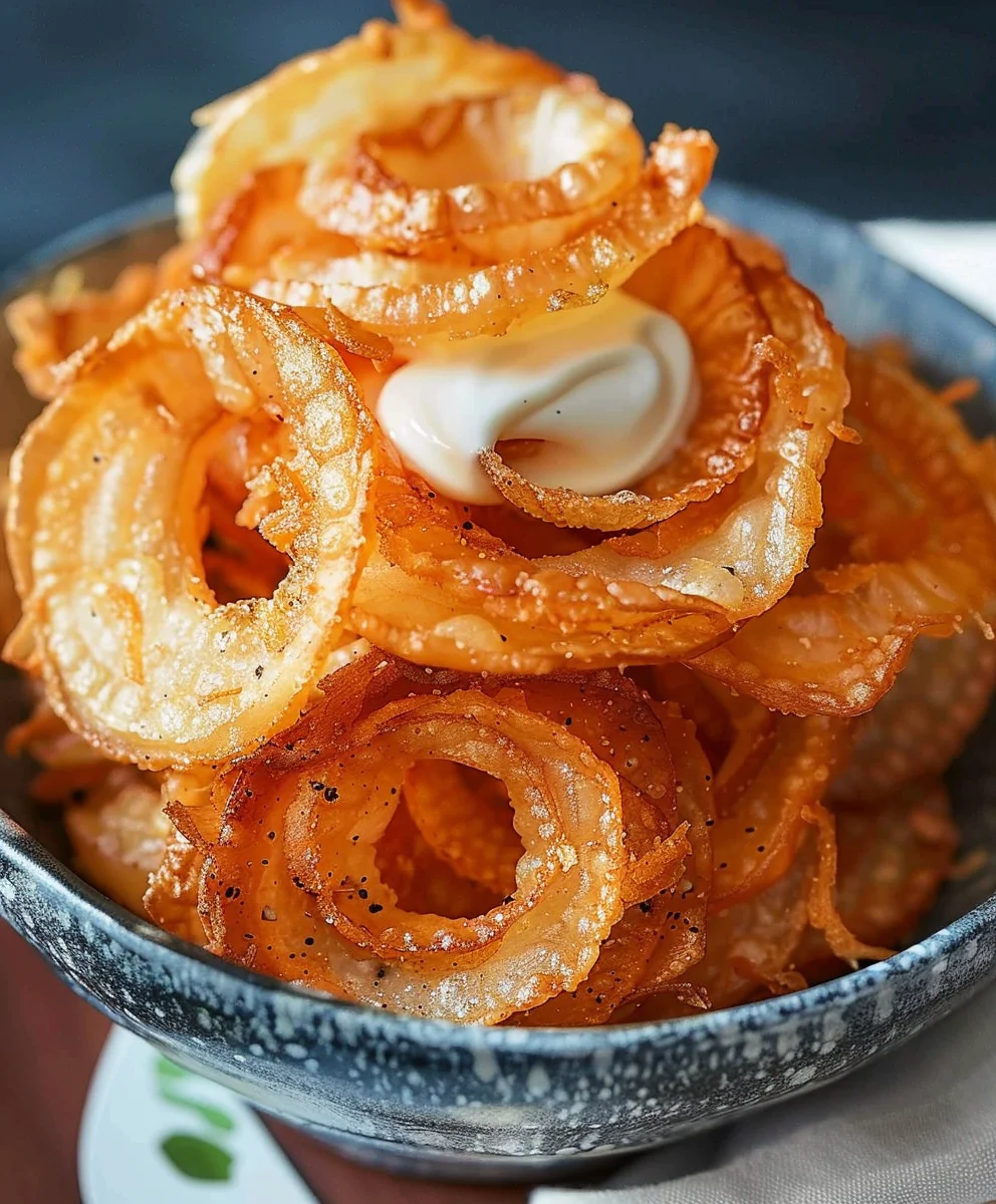 Homemade Crispy Onion Ring Chips: Best Snack Recipe!