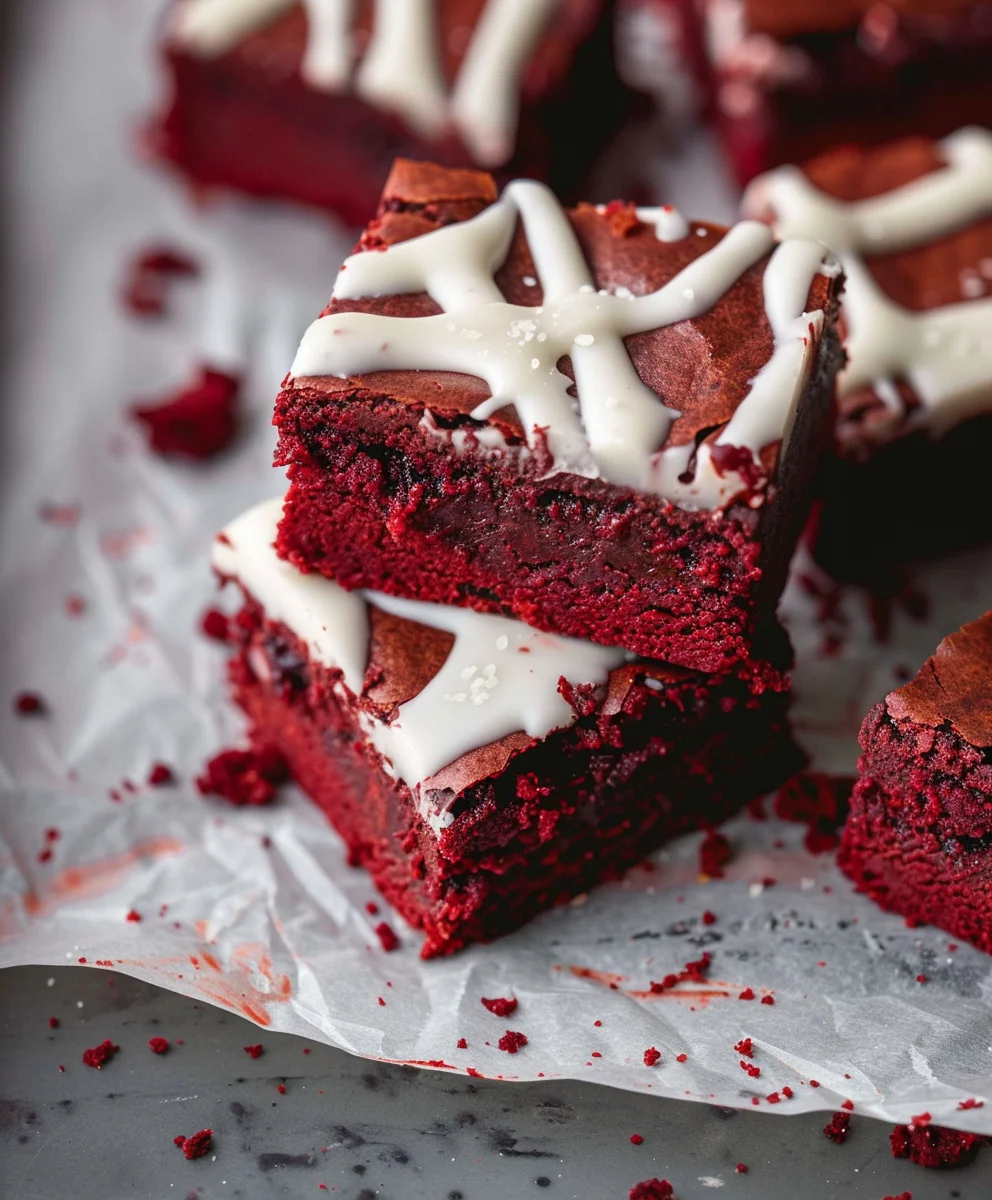 Best Red Velvet Brownies Recipe - Fudgy, Rich & Easy!