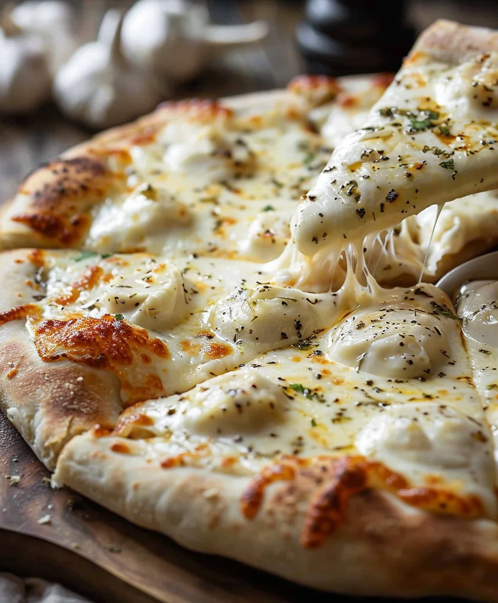 White Garlic Pizza Sauce: Creamy & Perfect for Homemade Pizza