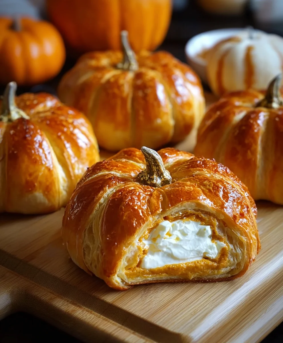 Easy Cream Cheese Crescent Pumpkins: Delicious Fall Dessert