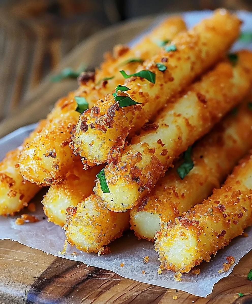 Potato Cheese Sticks: Crispy, Tasty Homemade Snack!