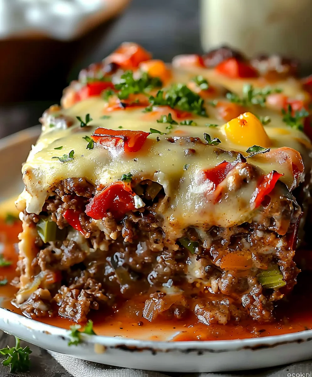 Ultimate Philly Cheesesteak Meatloaf Recipe – Must-Try!