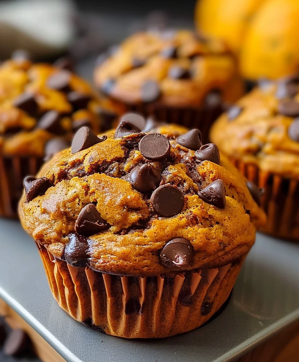 Pumpkin Chocolate Muffins: Your New Favorite Fall Bake