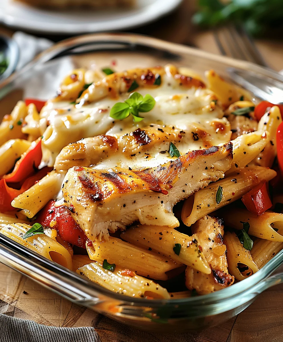 Honey Pepper Chicken Panini Pasta: Easy Dinner Recipe