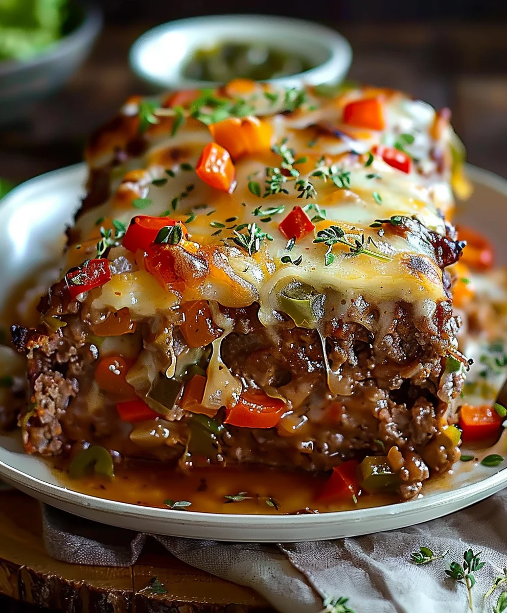 Ultimate Philly Cheesesteak Meatloaf Recipe – Must-Try!