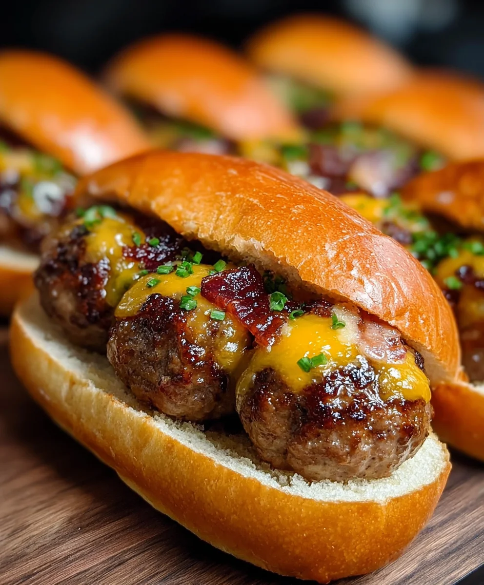 Beef Bacon Cheeseburger Meatball Recipe: Ultimate Guide!