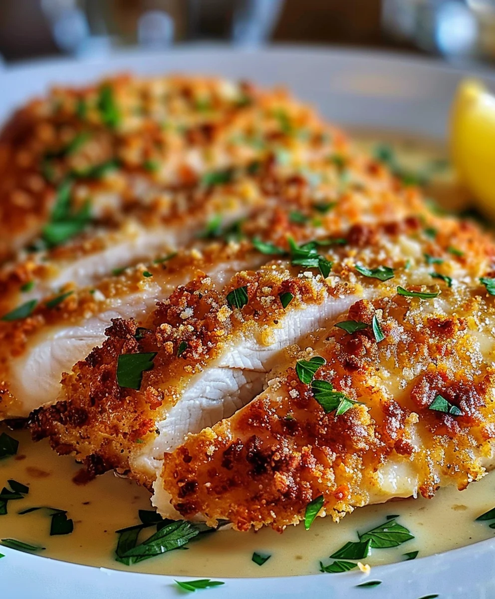 Best Parmesan Crusted Chicken Recipe – Crispy & Flavorful!