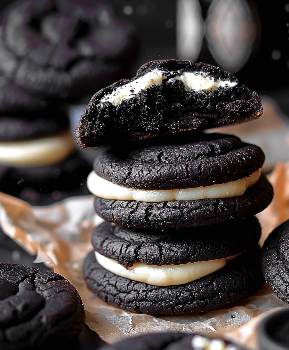 Black Velvet Cheesecake Cookies: Rich & Decadent Treat