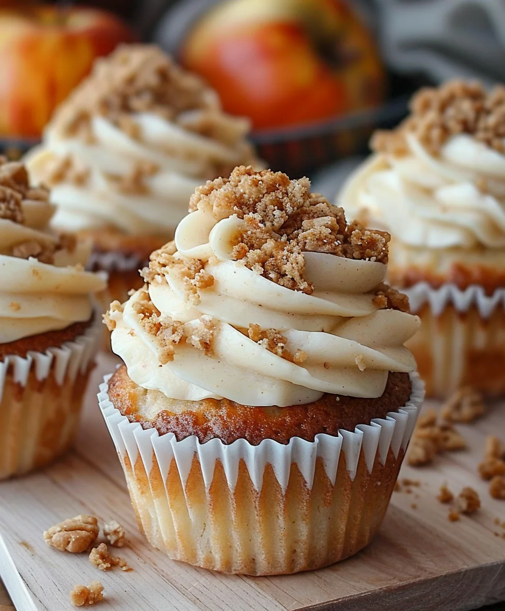 Ultimate Apple Crumble Cupcakes: A Taste of Cozy Comfort!