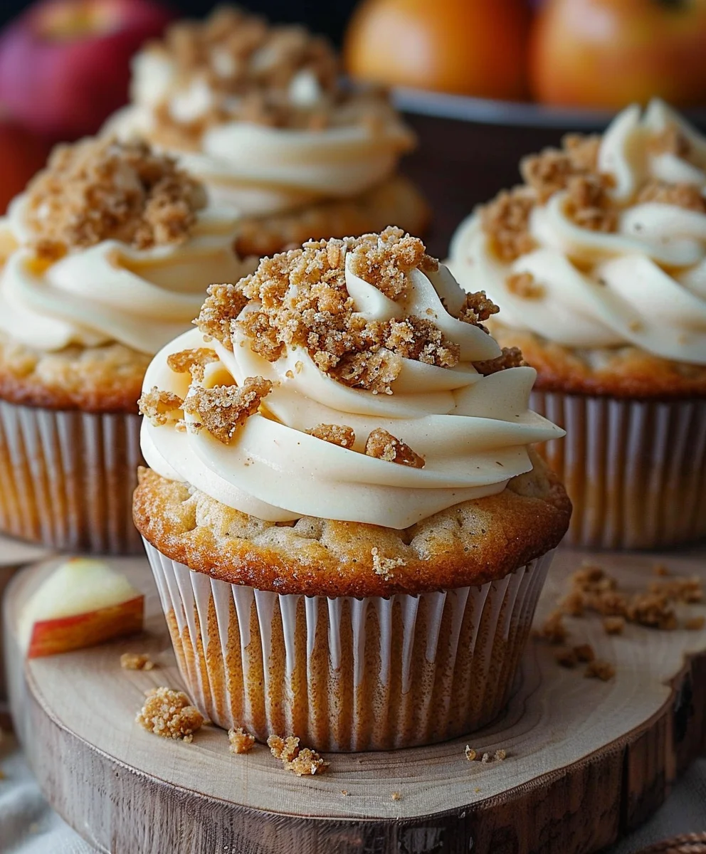 Ultimate Apple Crumble Cupcakes: A Taste of Cozy Comfort!