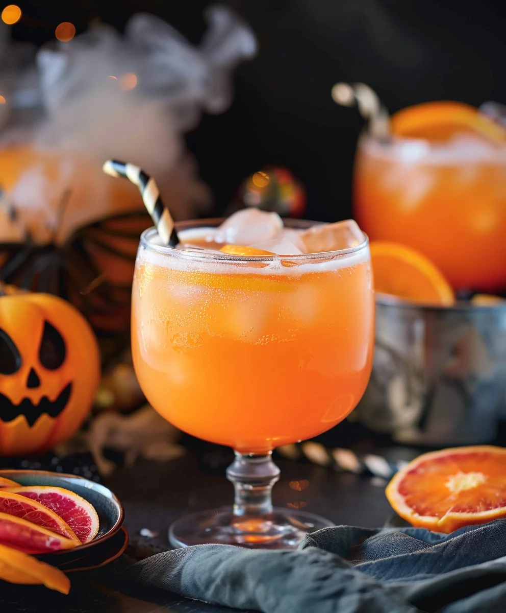 Hocus Pocus Punch - Spooky Non-Alcoholic Halloween Drink