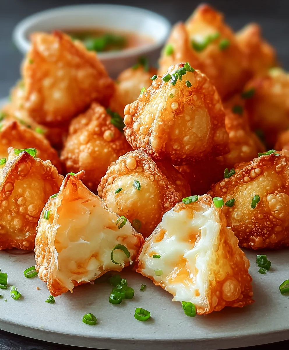Crab Rangoon Bombs - Crispy, Creamy & Irresistible