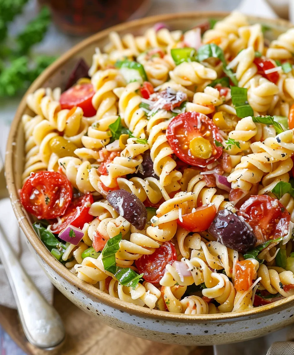 Easy Italian Grinder Pasta Salad – Quick, Fresh & Delicious!