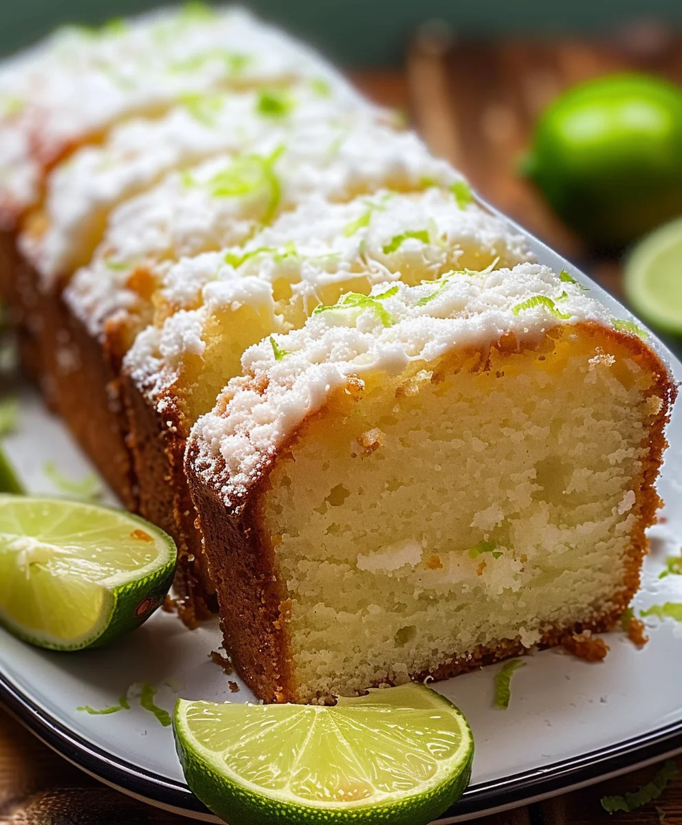 Best Key Lime Pound Cake Recipe – Tangy Citrus Delight