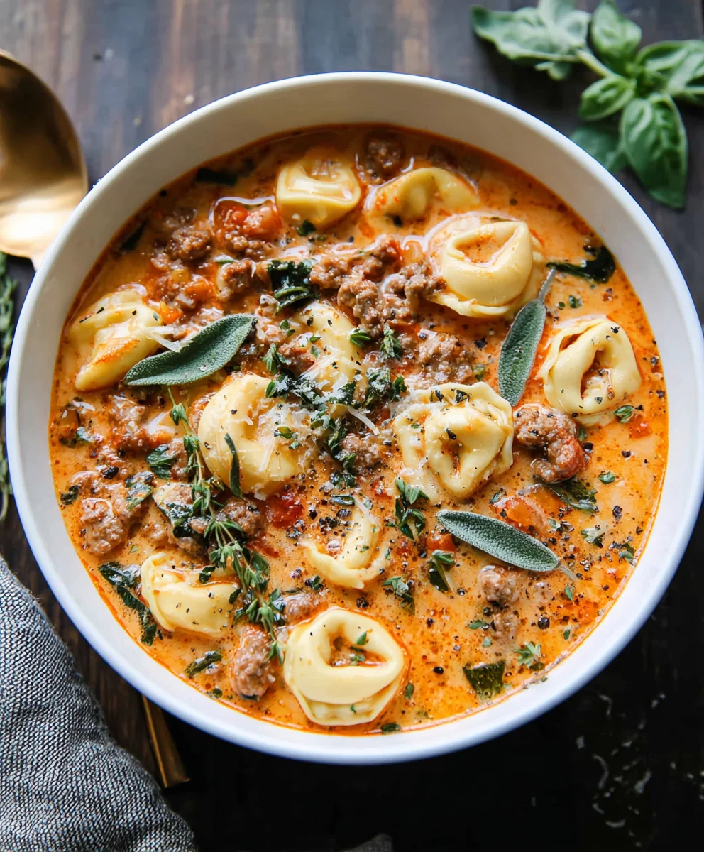 Hearty Sausage Tortellini Soup: Quick & Easy Weeknight Meal