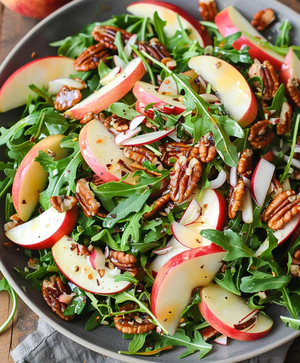 Refreshing Apple Arugula Salad: Quick, Healthy Lunch Idea