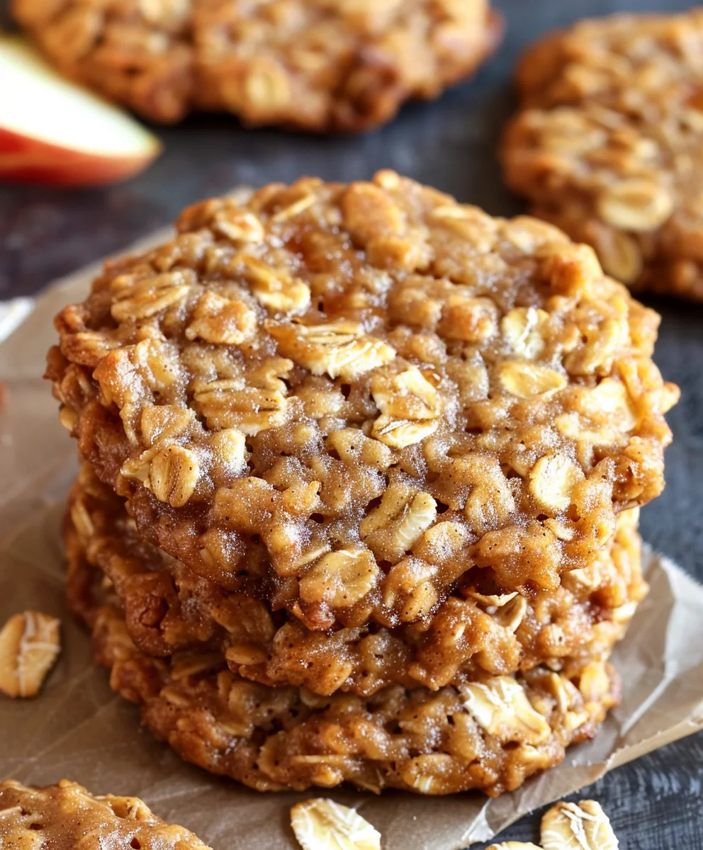 Apple Pie Oatmeal Cookies: A Delicious Fall Treat!