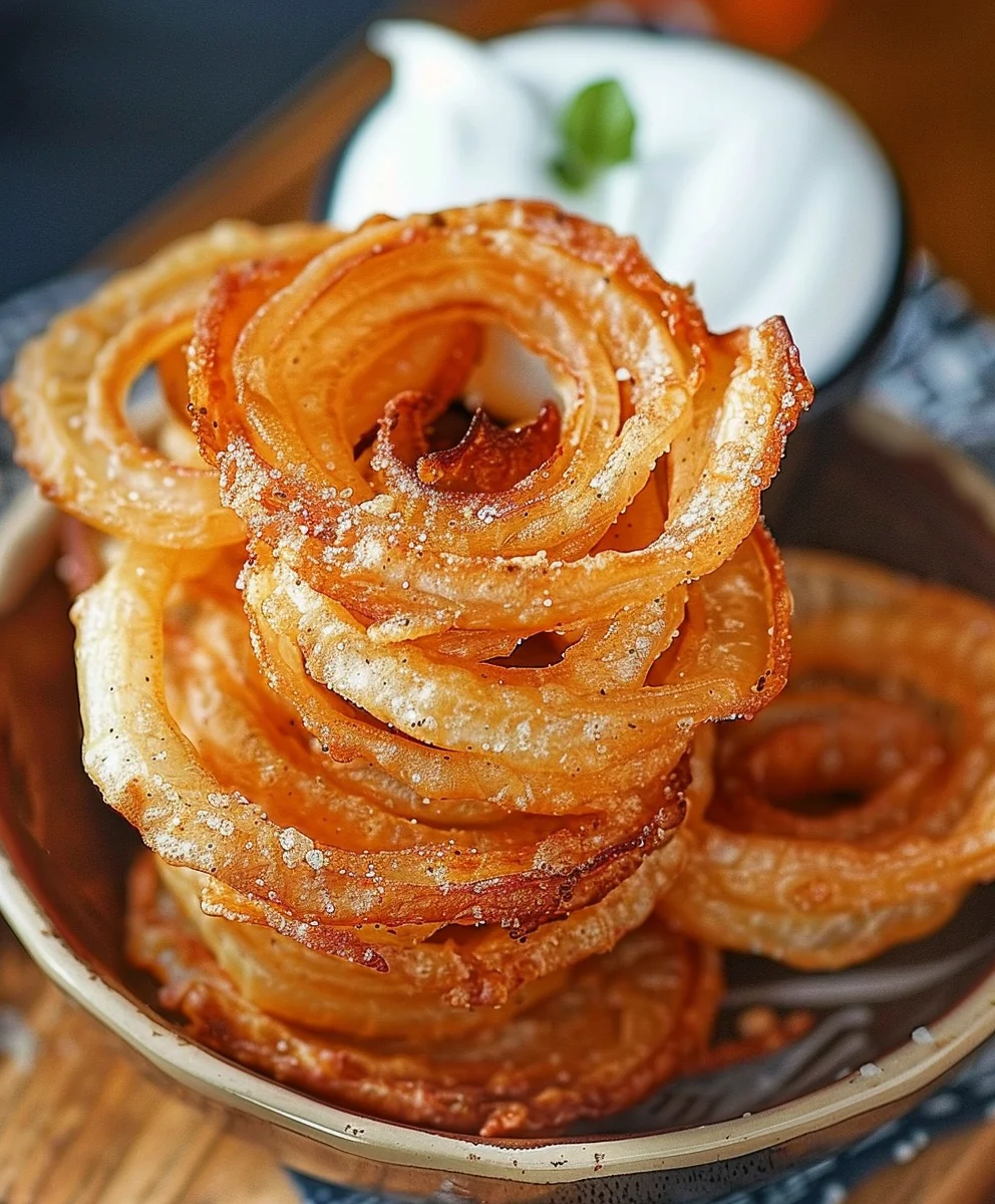Crispy Onion Ring Chips