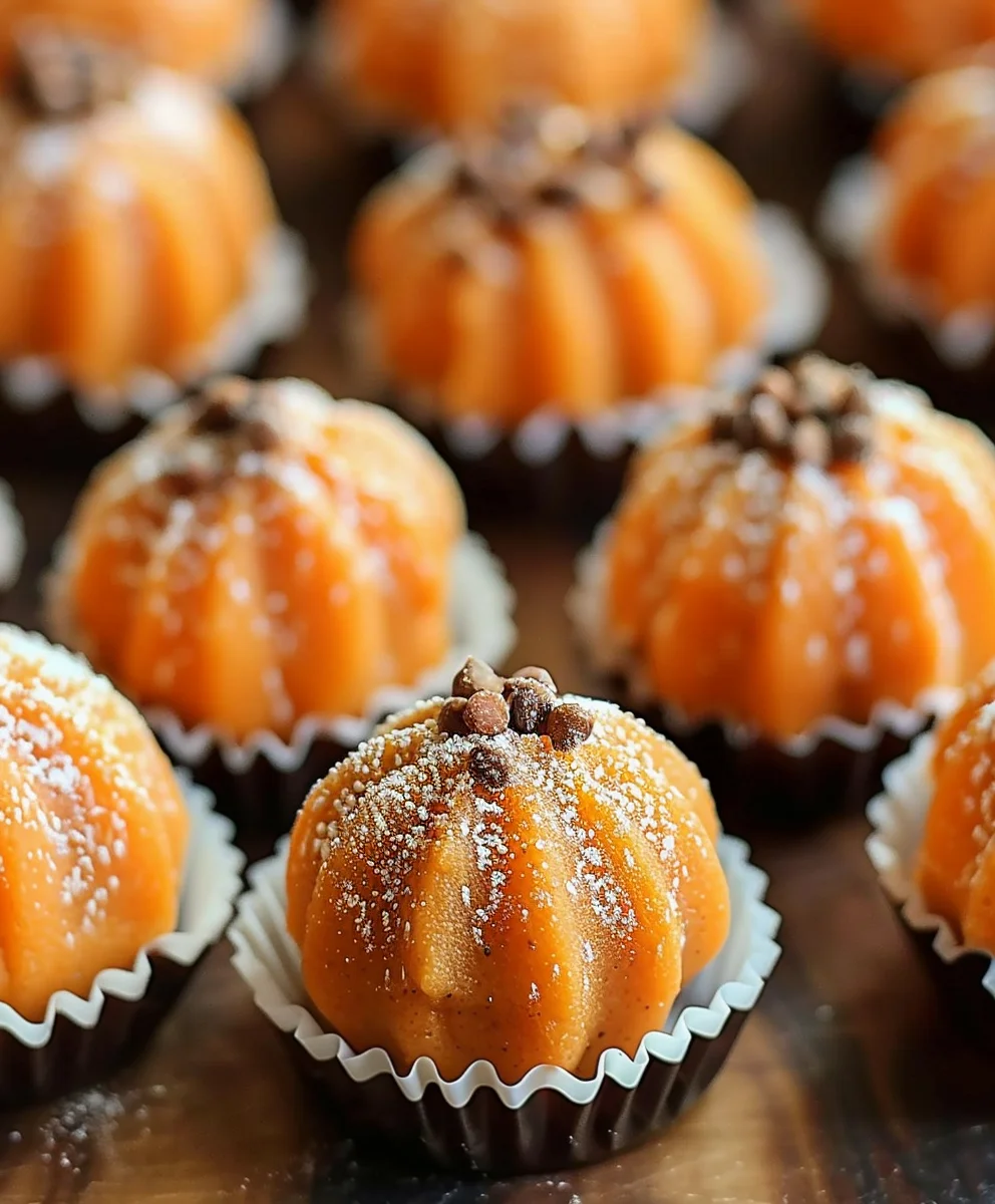 No-Bake Pumpkin Cheesecake Truffles