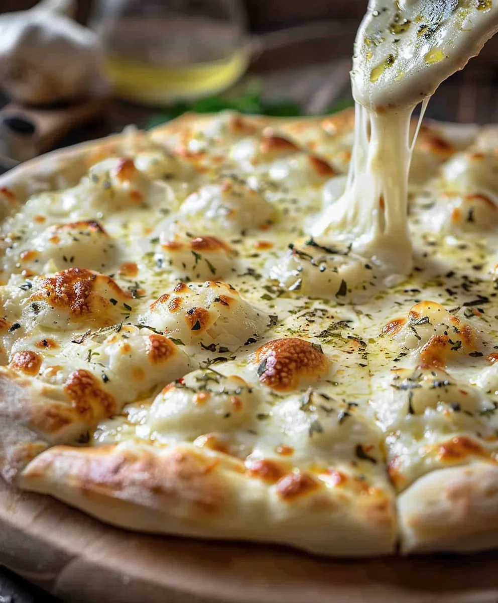 White Garlic Pizza Sauce: Creamy & Perfect for Homemade Pizza