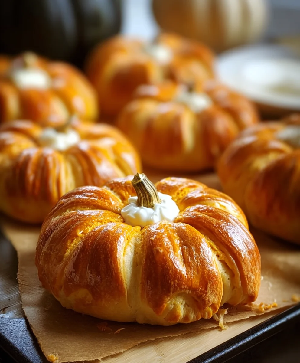 Easy Cream Cheese Crescent Pumpkins: Delicious Fall Dessert