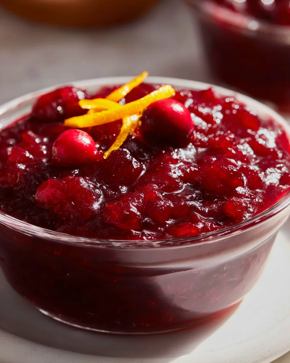 Easy Classic Christmas Cranberry Sauce for Your Holiday Meal
