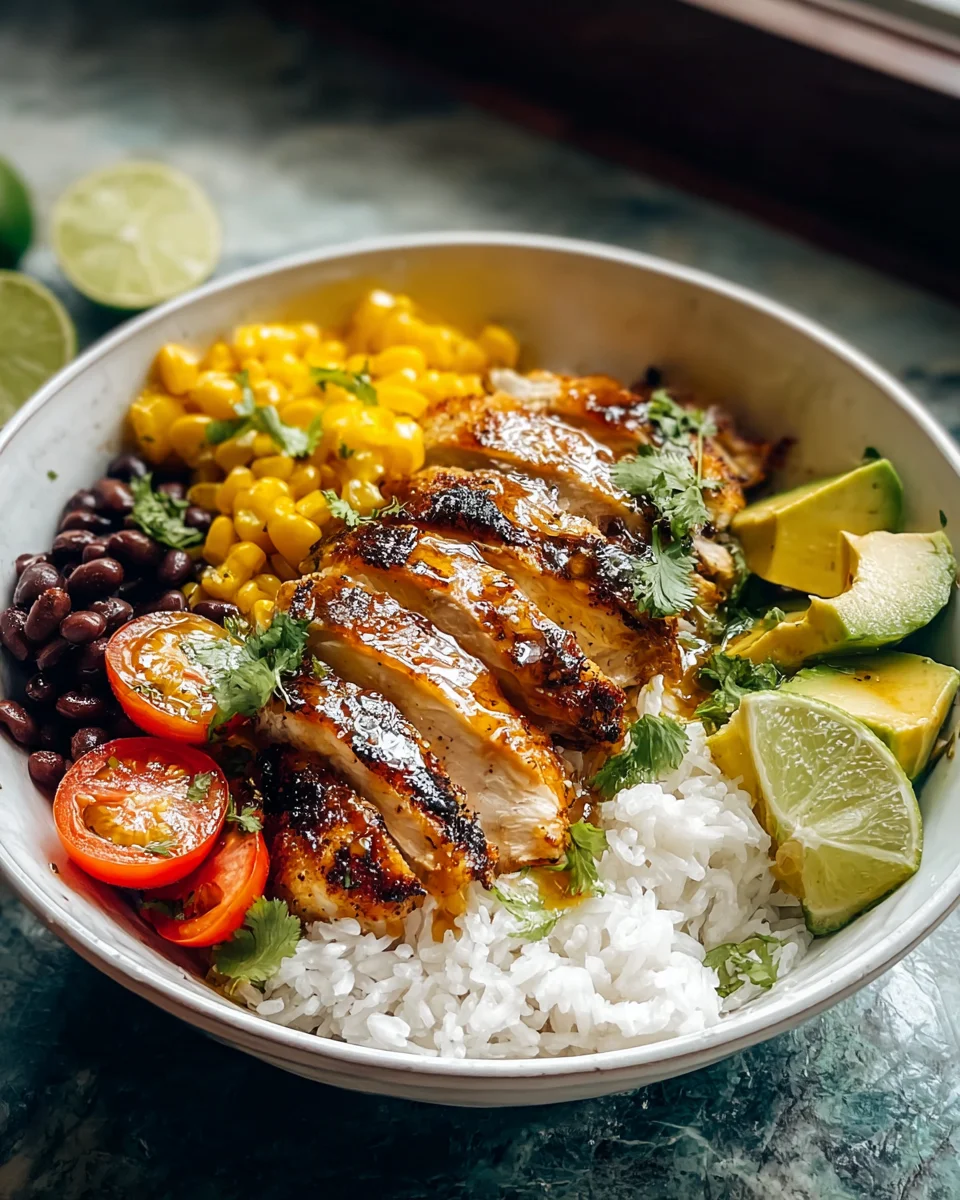 Honey Lime Chicken Rice Bowls: Your New Favorite Dinner!