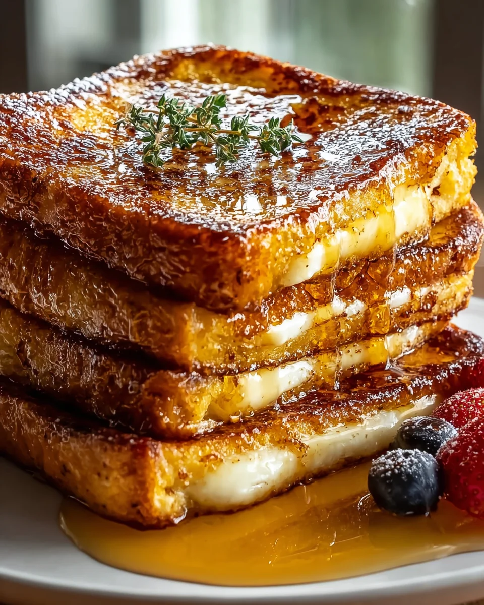 Easy Creme Brulee French Toast Recipe for a Brunch Delight.