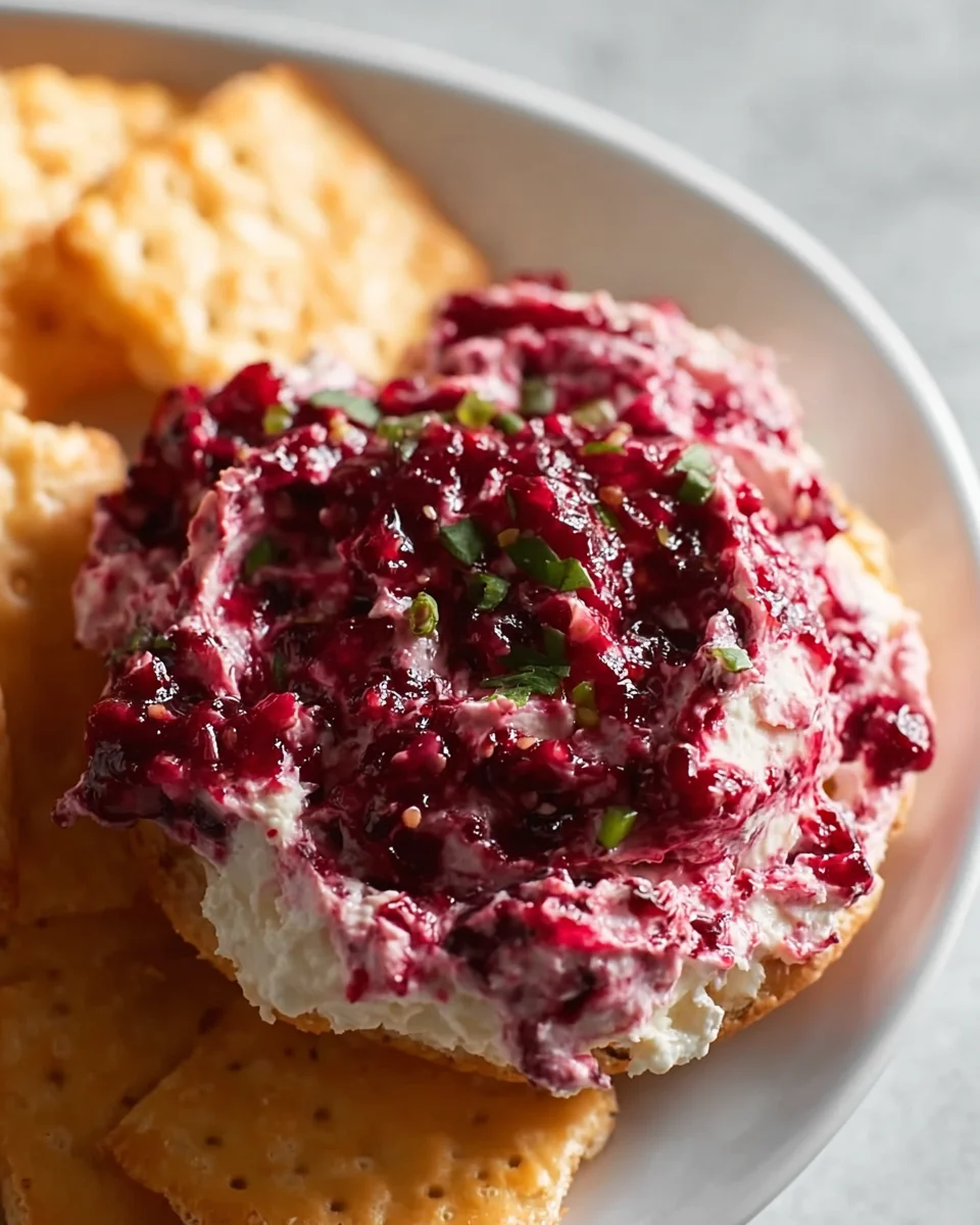 Spicy Christmas Cranberry Jalapeno Dip Recipe!