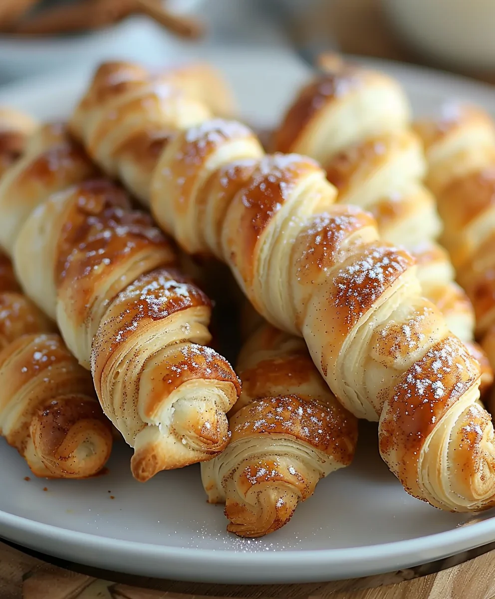 Flaky Crescent Roll Cinnamon Twists – Quick & Sweet Indulgence