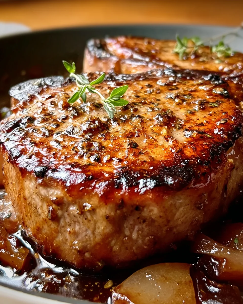 Juicy Apple Butter Beef Chops Recipe: Sweet & Savory!