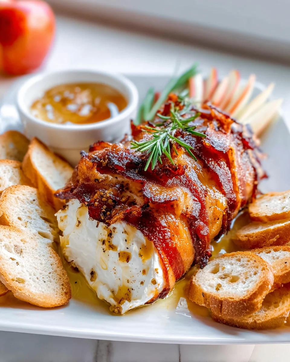 Million Dollar Beef Bacon Goat Cheese Appetizer Log Recipe