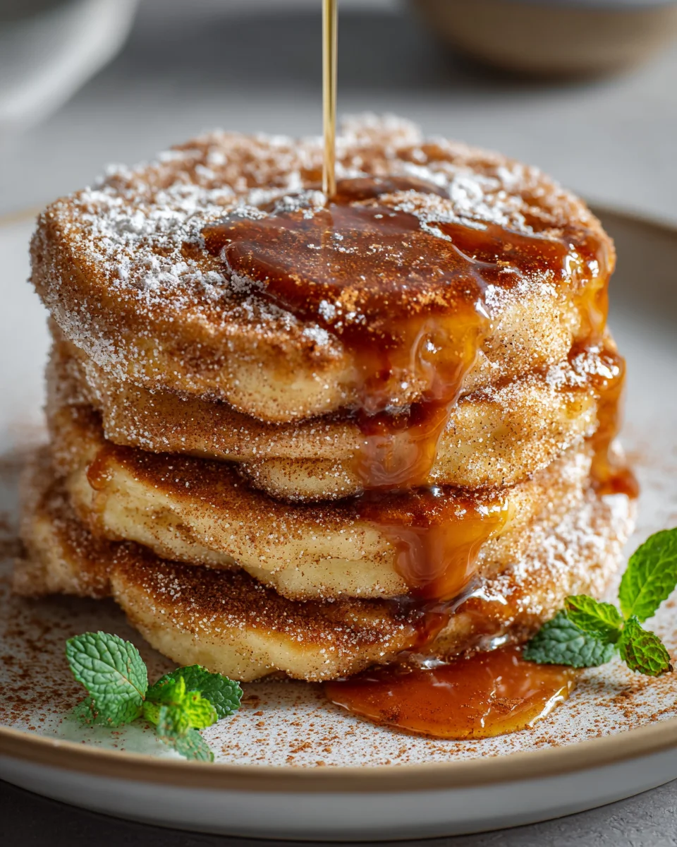 Spanish Churro Pancakes: A Sweet Breakfast Treat!