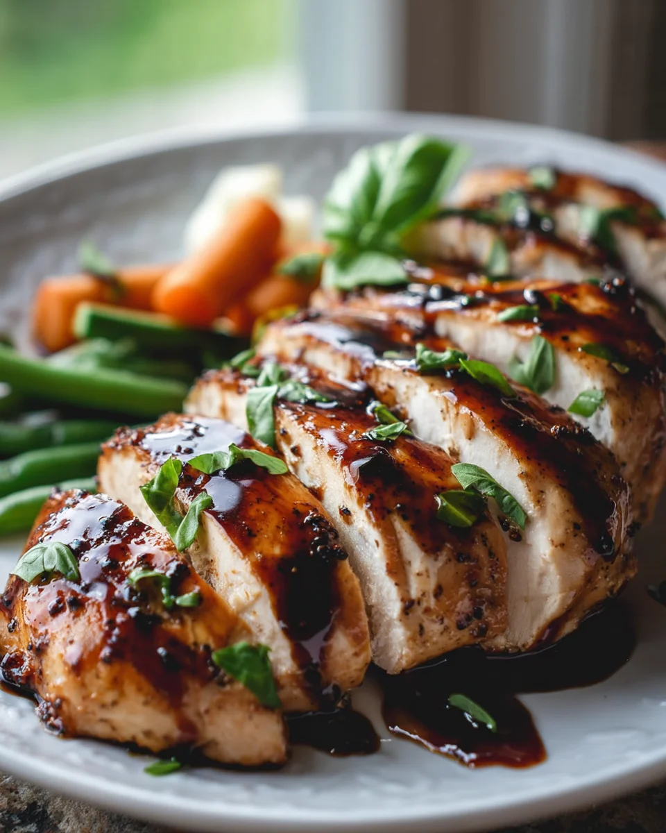 Balsamic Baked Chicken Breast: Easy & Healthy Dinner