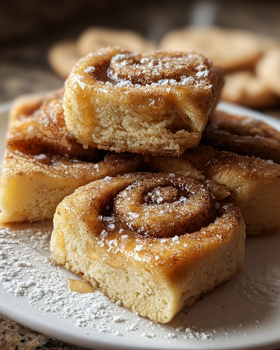 Cinnamon Sugar Blondies: Quick, Easy & Sweetly Spiced Perfection
