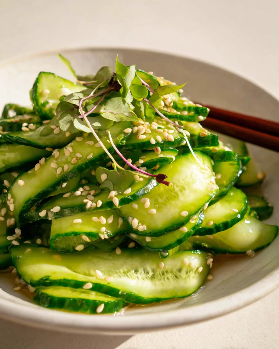 Japanese Cucumber Salad (Sunomono) - Quick & Refreshing