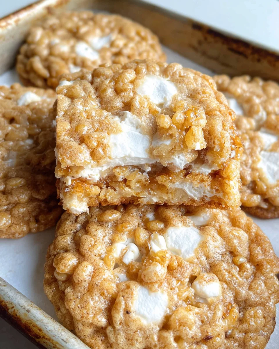 Best Ever Costco Copycat Marshmallow Crispy Cookies