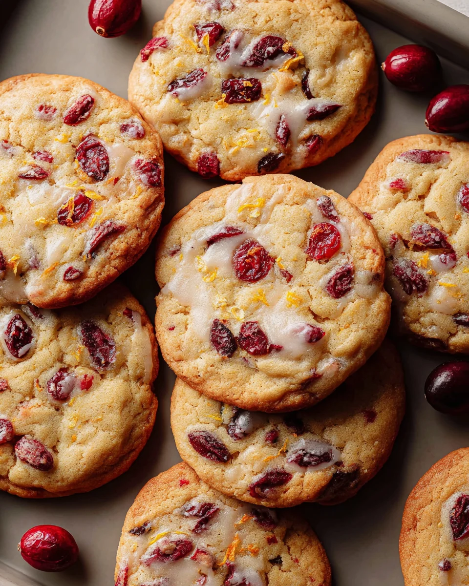 Best Christmas Cranberry Orange Cookies – Easy Recipe