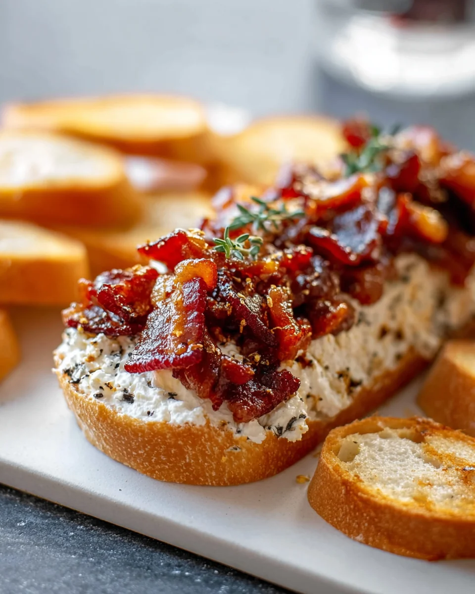 Million Dollar Beef Bacon Goat Cheese Log: Party Favorite!
