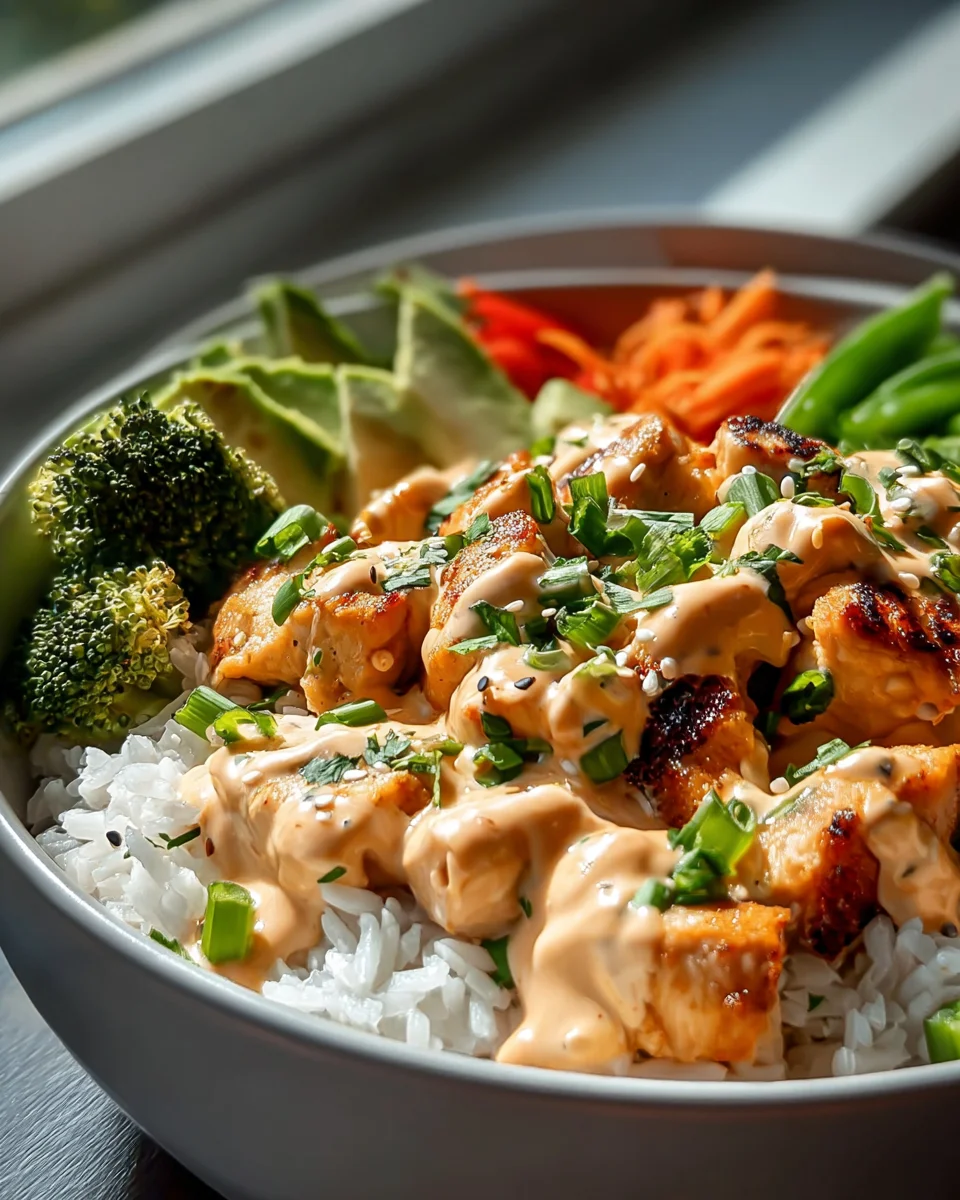 Bang Bang Chicken Bowl Recipe: Easy & Delicious Dinner!