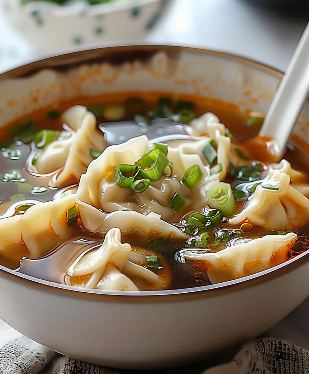 Comforting Beef Potsticker Soup: A Delicious Hug in a Bowl