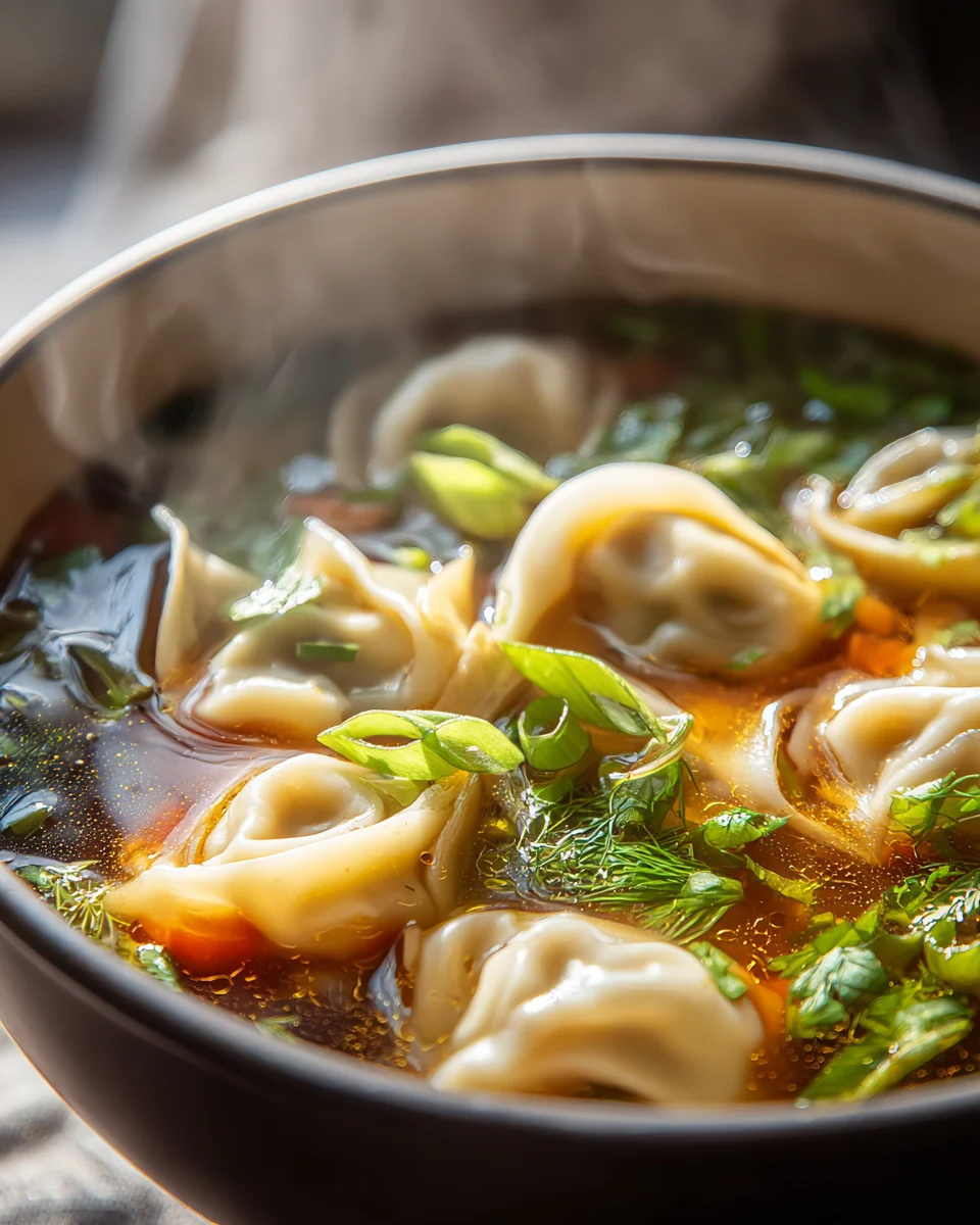 Comforting Beef Potsticker Soup: Your Delicious Hug in a Bowl