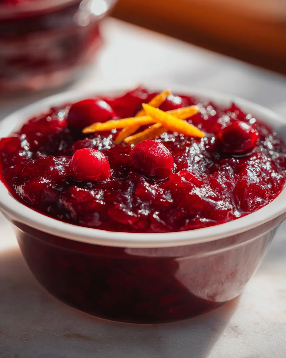 Easy Classic Christmas Cranberry Sauce for Your Holiday Meal