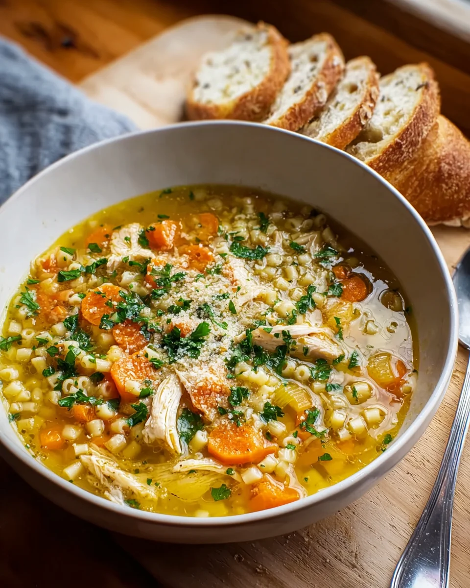 Italian Penicillin Soup: The Ultimate Cold Remedy!