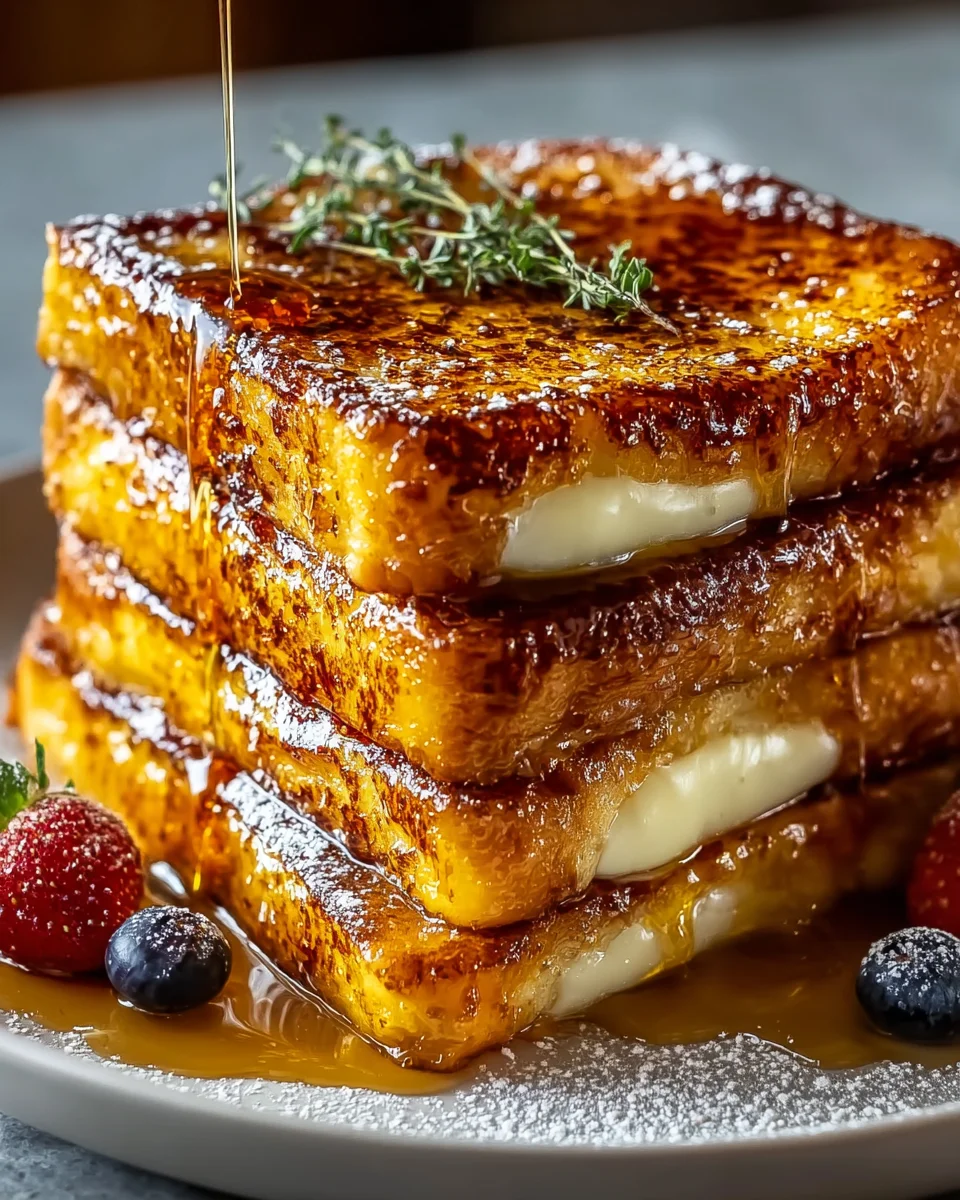 Easy Creme Brulee French Toast Recipe for a Brunch Delight.