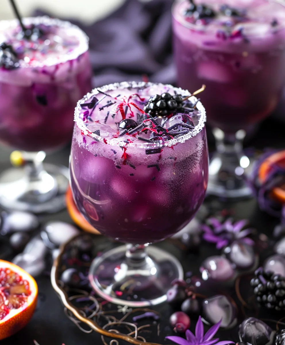 Witch's Brew Punch: Spooky Non-Alcoholic Drink for Parties!