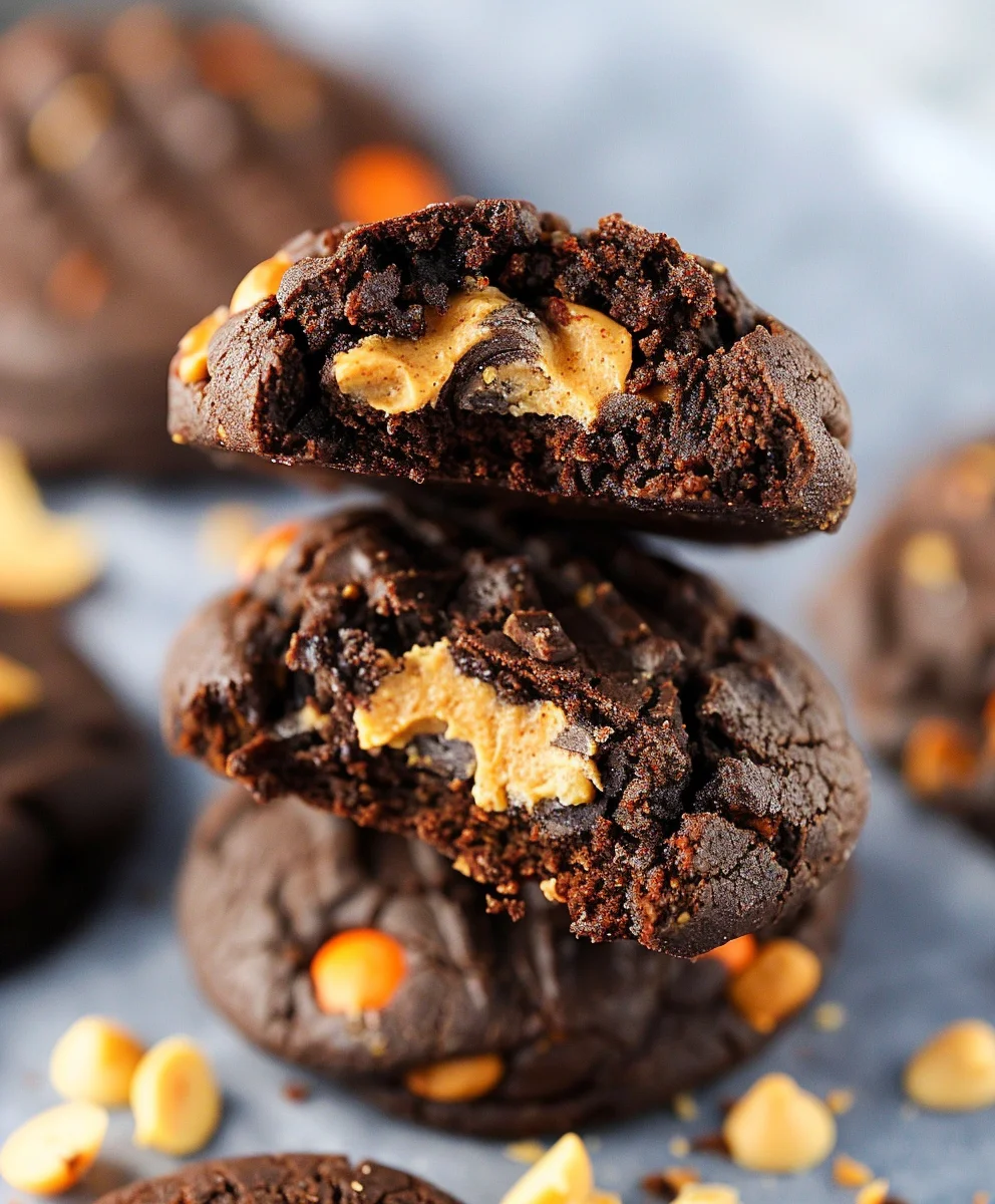 Chocolate Peanut Butter Cookies Recipe - Classic & Easy!