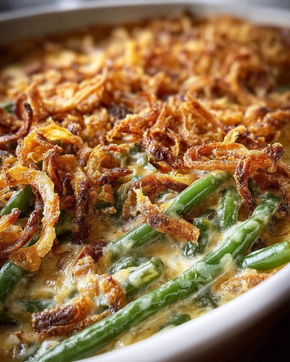 Irresistible Campbells Green Bean Casserole Recipe