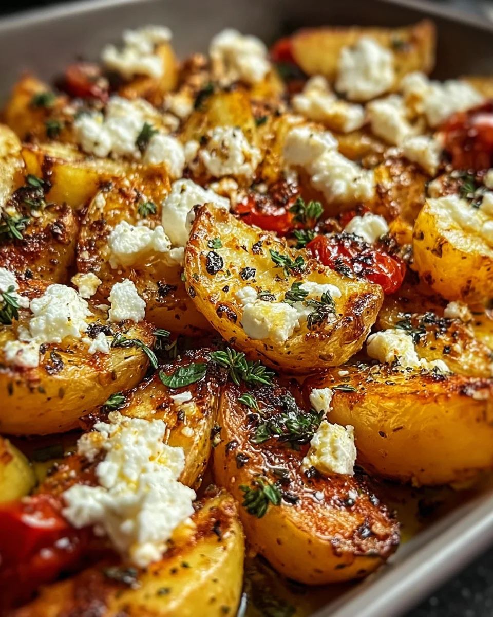 Healthy Baked Feta Potatoes: Easy & Delicious Recipe